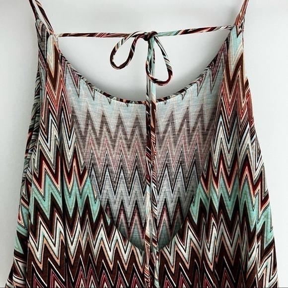 Minty Maxi Dress Spaghetti Straps Small - Picture 7 of 10
